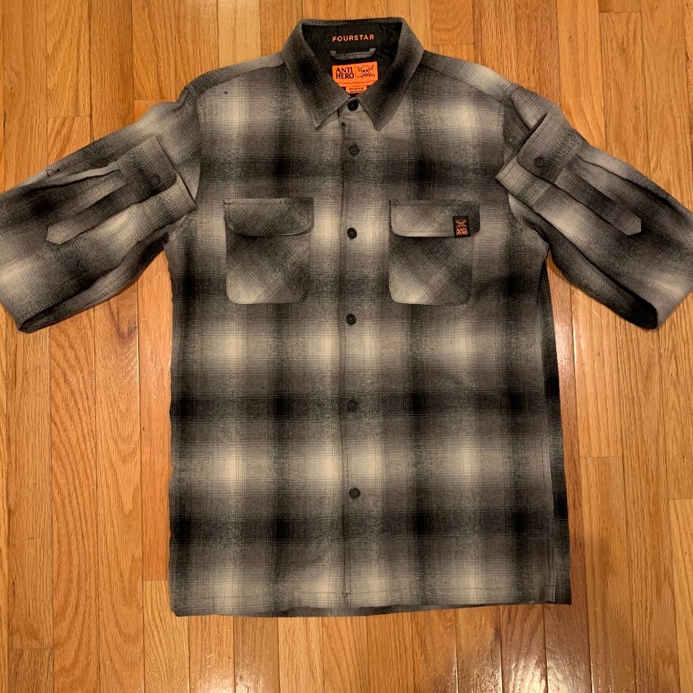 Fourstar X Anti Hero Tony Trujillo Flannel Size M